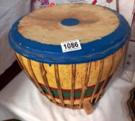 An Indian drum COLLECT ONLY.