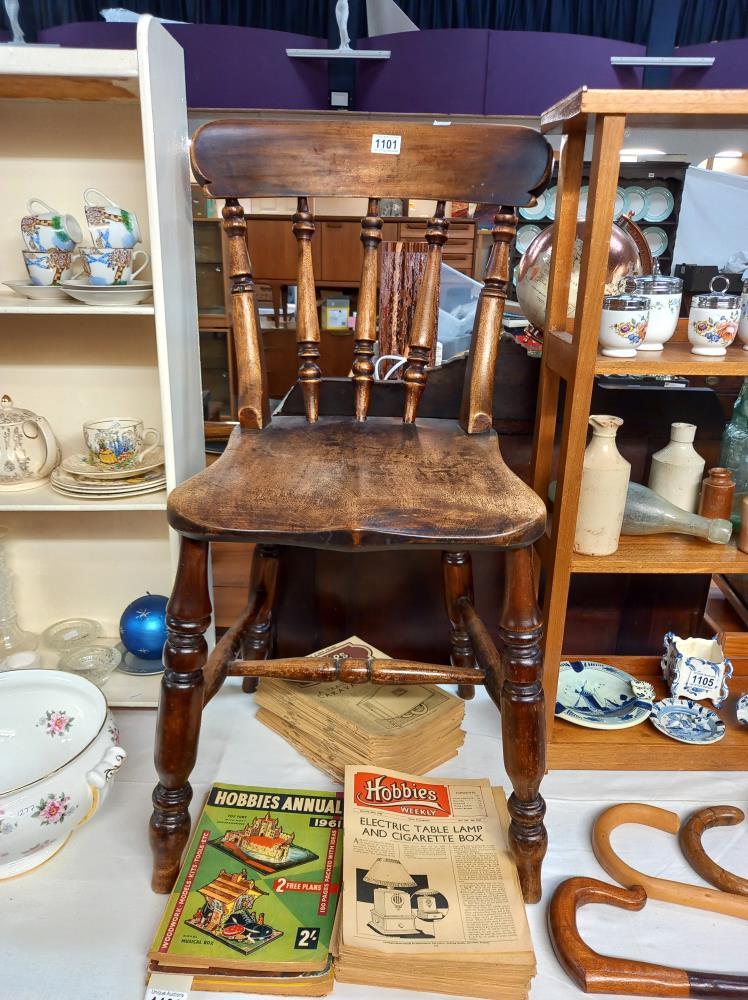 A Victorian/Edwardian chair COLLECT ONLY