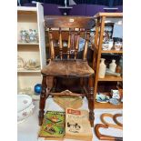 A Victorian/Edwardian chair COLLECT ONLY