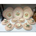 A Susie Cooper Patricia Rose tea set & other Patricia Rose items COLLECT ONLY