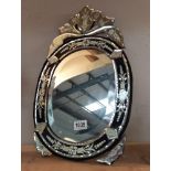 A gypsy style dressing table/wall mirror COLLECT ONLY