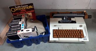 A Corona typewriter etc. COLLECT ONLY