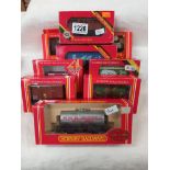 9 boxed Hornby '00' rolling stock