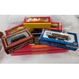 8 boxed Bachmann Hornby '00' rolling stock including multi packs & Bachmann H0 cable car