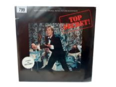 Top Secret, Soundtrack 1984, Passport Record Label, PB3603 Record Excellent, Sleeve Very Good