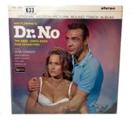 Original Motion Picture Soundtrack Dr. No, Stereo copy 1965, United Artists Label, SULP 1097, Near