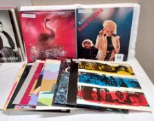 A mixed lot of 20 x 80's LP's & 12" singles including rock & pop, RCM grade very good or above,