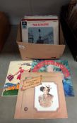 A box of LP's including The Seekers, Little Richard & Connie Francis etc. COLLECT ONLY