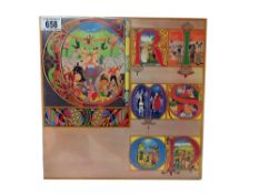 King Crimson, Lizzard, ILPS9141, Island Pink Rim Label, UK 1st Pressing, Excellent Condition, 1970