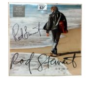 Rod Stewart, Time, Signed LP 2013 2 x LP, Capitol Records 05099995887418 Nr Mint