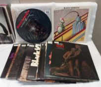 17 Black Sabbath albums 7 1 picture disc, RCM grade very good, covers used COLLECT ONLY