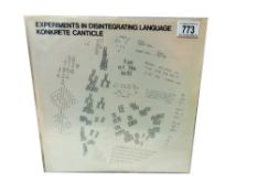 Experiments in Disintegrating, Language. Kpnkrete Canticle, Electronic, Non Music, Experimental,