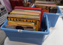 A good lot of 150 records (2 boxes) COLLECT ONLY
