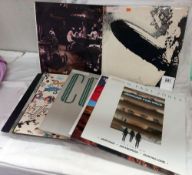 8 Led zeppelin albums, 1 John Paul Jones album & 2 Robert Plant, RCM grade very good or above, cover