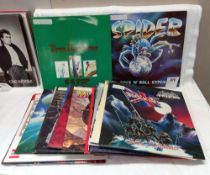 20 mixed Rock LP's & 12", including Mission, Quiet Riot & Spider etc. RCM grade very good condition,