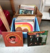 2 boxes of mixed LP's including classical etc. COLLECT ONLY