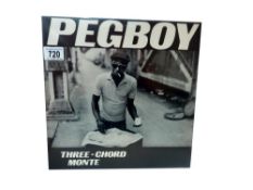 Pegboy, Three-Chord Monte, 12" EP, QS00001, 1990, Punk, Nr Mint
