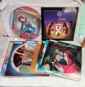 5 Marillion albums, 5 x 12" singles & 1 picture disc RCM grade very good, covers used