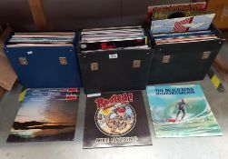 3 boxes of LP's including Phil Collins & Kim Wilde etc. COLLECT ONLY