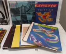 An interesting quantity of 20 albums & 12" singles including Blue Oyster Cult, ZZ Top & Wishbone Ash