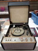 A vintage ACE Monarch audition record player. A/F COLLECT ONLY.