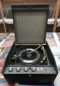 A vintage Ferguson box record player, model 3006 with Garrard deck, COLLECT ONLY