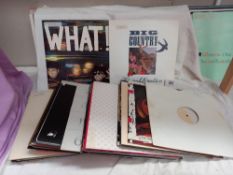 A quantity of 12" singles including Meatloaf, Thompson Twins & Kraftwerk etc COLLECT ONLY