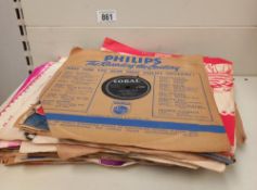 A nice lot of Rock n Roll 78's including Elvis, Buddy Holly & Billy Haley etc. COLLECT ONLY