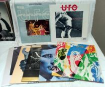 6 UFO LP's & 1 x 12" mini LP, RCM very good, covers used COLLECT ONLY