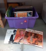 A box of LP's mostly classical & easy including some box sets COLLECT ONLY