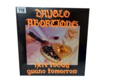 Dayglo Abortions, Here Today Guano Tomorrow, Fringe Product Label, FPL 3053, 1988, Punk, Nr Mint