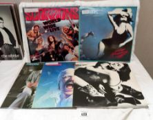 5 Scorpions LP's, RCM very good or above, cover used