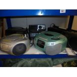 Two Radio/CD players and other radios. COLLECT ONLY.