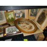 A mixed lot of old photographs, COLLECT ONLY.