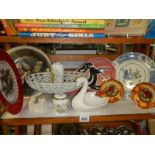 A mixed lot of good ceramics including plates. COLLECT ONLY.
