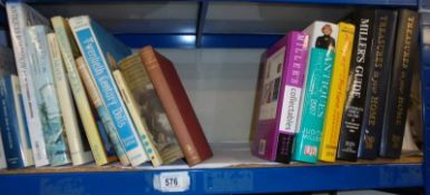 A good lot of antique reference books,