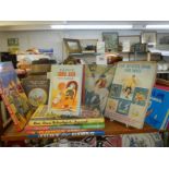 A mixed lot of children's books.