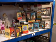 A good lot of assorted cassette tapes.