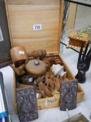 A good lot of wooden items.