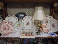 A mixed lot of ceramics including Susie Cooper. COLLECT ONLY.