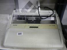 A Brother AX-430 Ewriter.