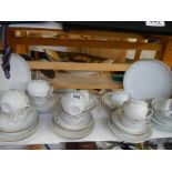 A mid 20th century china tea set COLLECT ONLY.