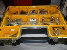 A Stanley box with all types of couplings COLLECT ONLY.