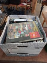 A large box of autocourse books COLLECT ONLY