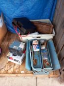 A good lot of new spares, tools, radios etc., COLLECT ONLY.