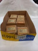 Six packaged Nov. 1956 Lucas kits of sundry parts LV6/MT8