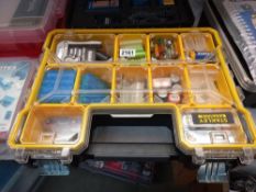 A Stanley Fatmax case & quantity of batteries COLLECT ONLY