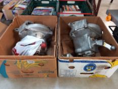 2 Austin seven gear boxes & a steering box COLLECT ONLY