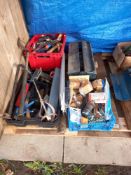 A good lot of tools/spares etc., COLLECT ONLY.