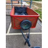 A single axle bike trailer, 240 x 120 cm, COLLECT ONLY.